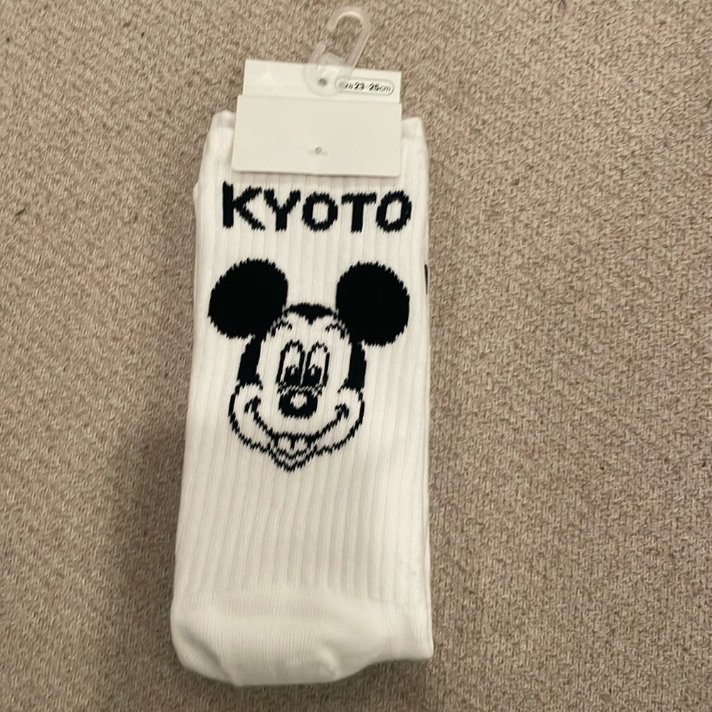 Mickey socks - Kyoto edition.